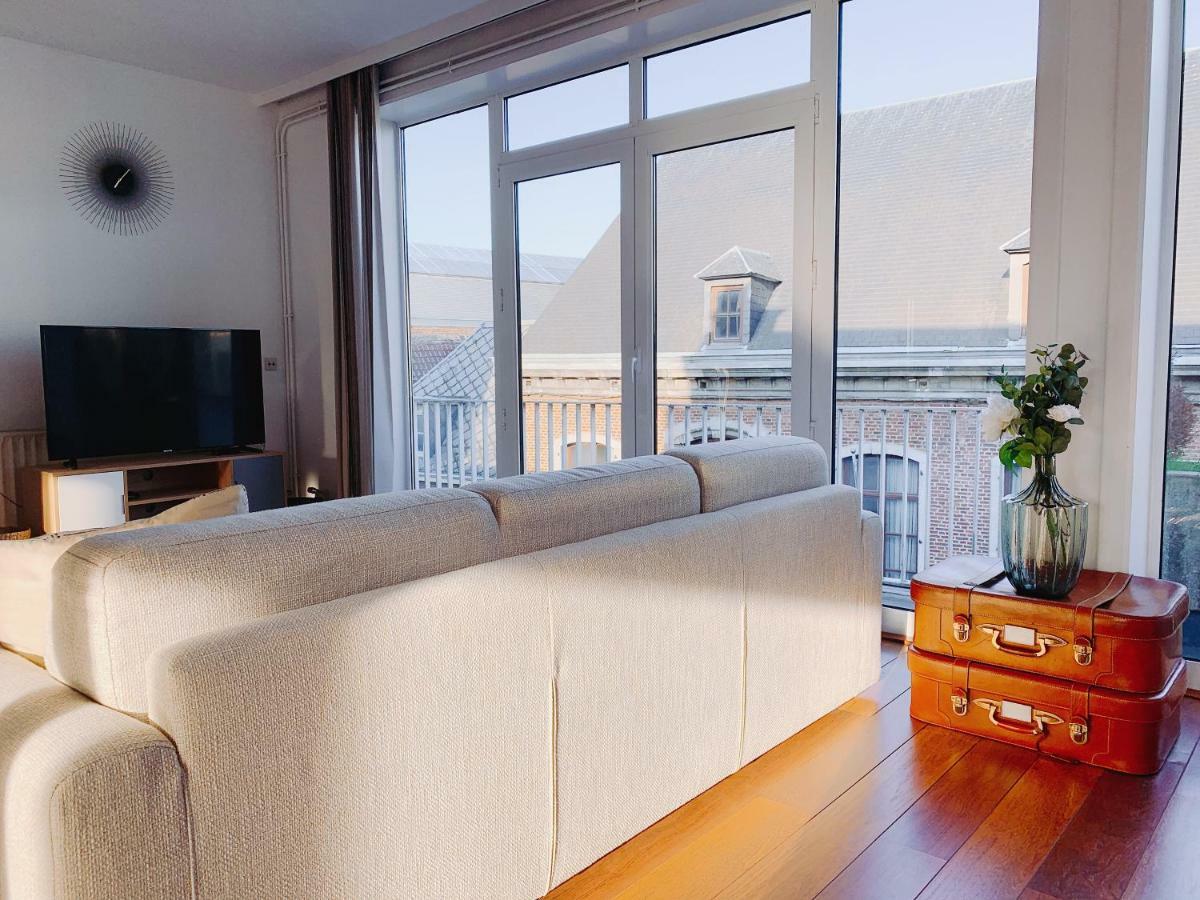 Ferienwohnung Luxury Apart' Mons City Center With Terrace Exterior foto