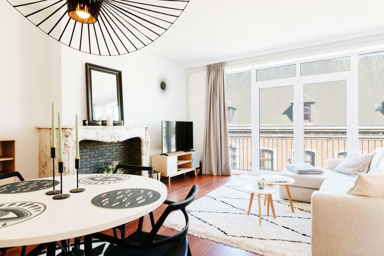 Ferienwohnung Luxury Apart' Mons City Center With Terrace Exterior foto