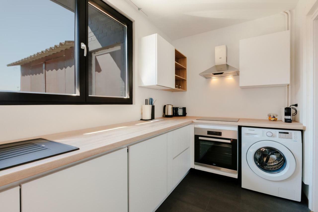 Ferienwohnung Luxury Apart' Mons City Center With Terrace Exterior foto