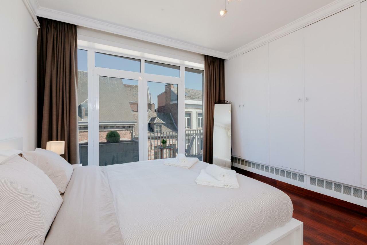 Ferienwohnung Luxury Apart' Mons City Center With Terrace Exterior foto