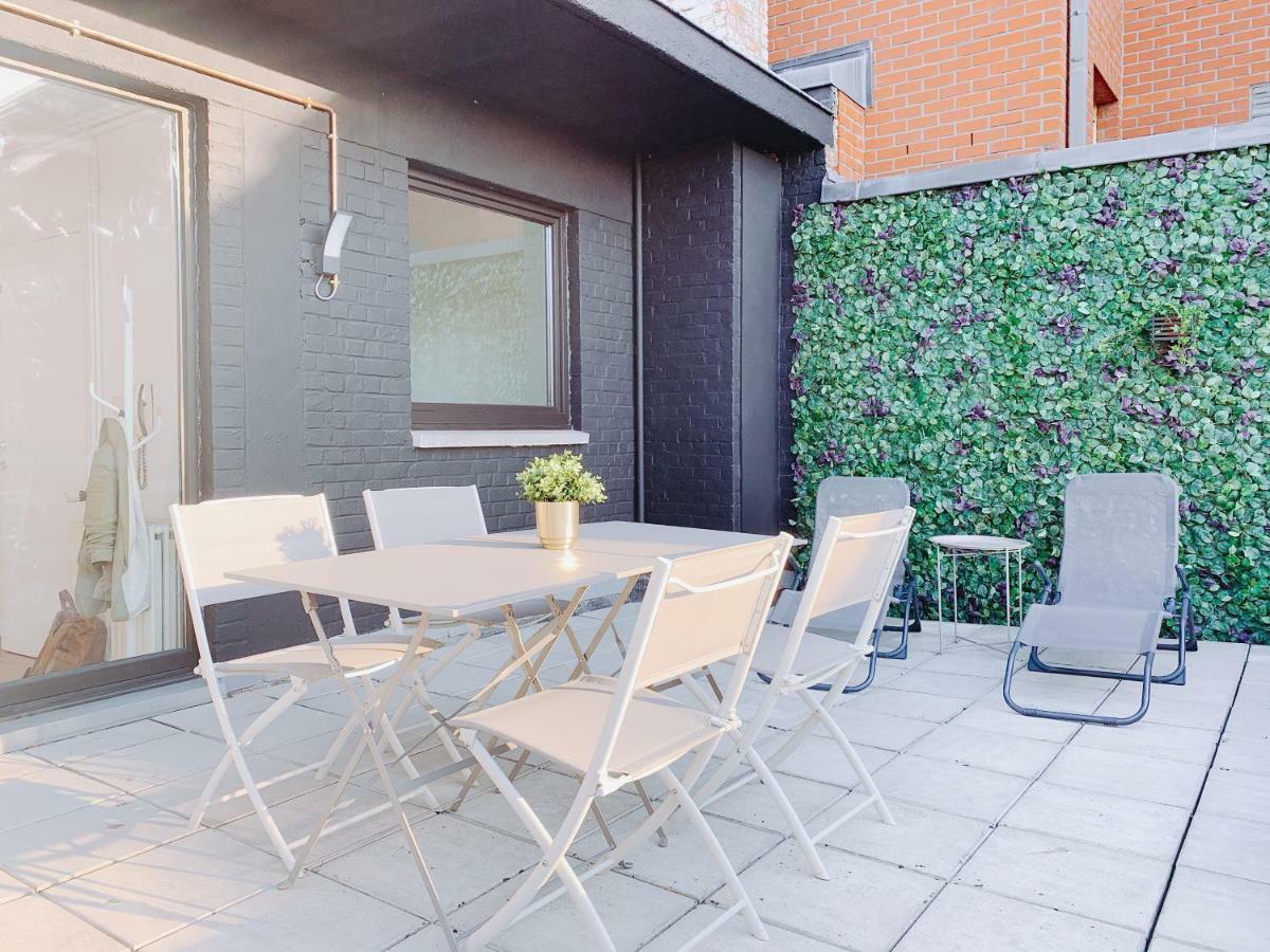 Ferienwohnung Luxury Apart' Mons City Center With Terrace Exterior foto