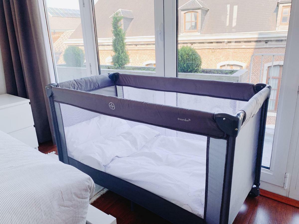 Ferienwohnung Luxury Apart' Mons City Center With Terrace Exterior foto