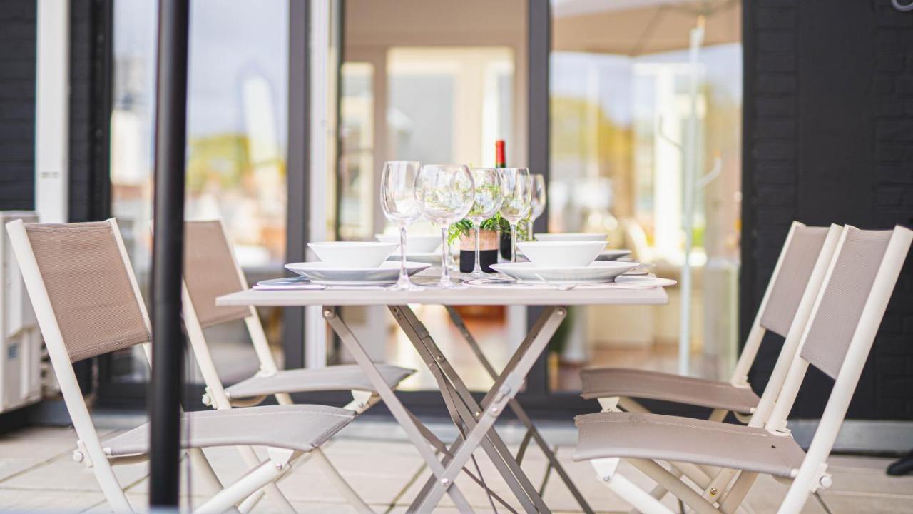 Ferienwohnung Luxury Apart' Mons City Center With Terrace Exterior foto