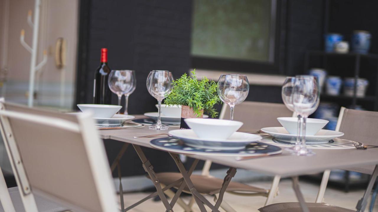 Ferienwohnung Luxury Apart' Mons City Center With Terrace Exterior foto